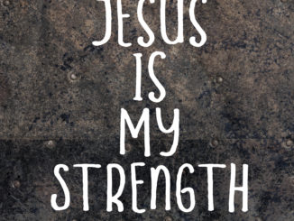 jesus-is-my-strength